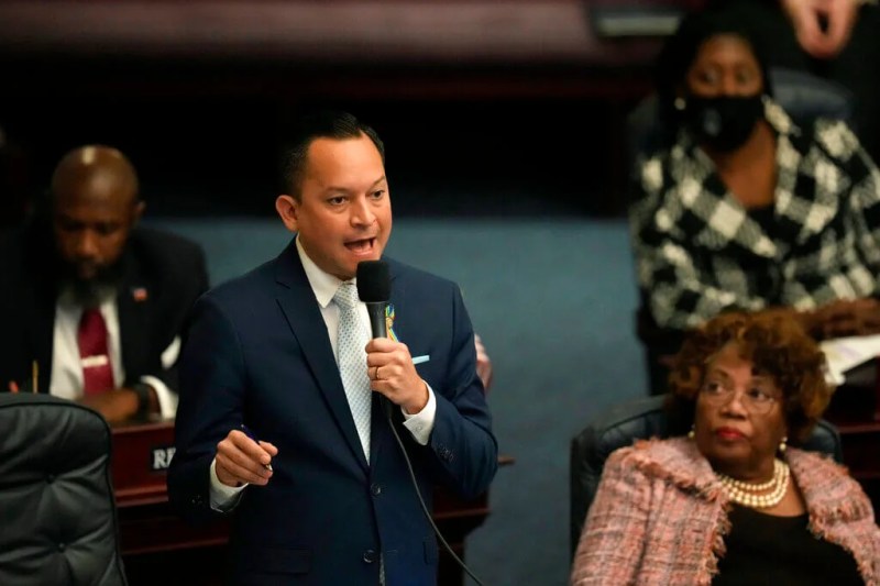 Florida - Latino communities - Map district