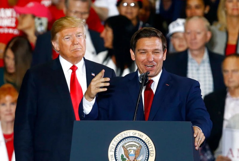 Trump - Desantis - Election