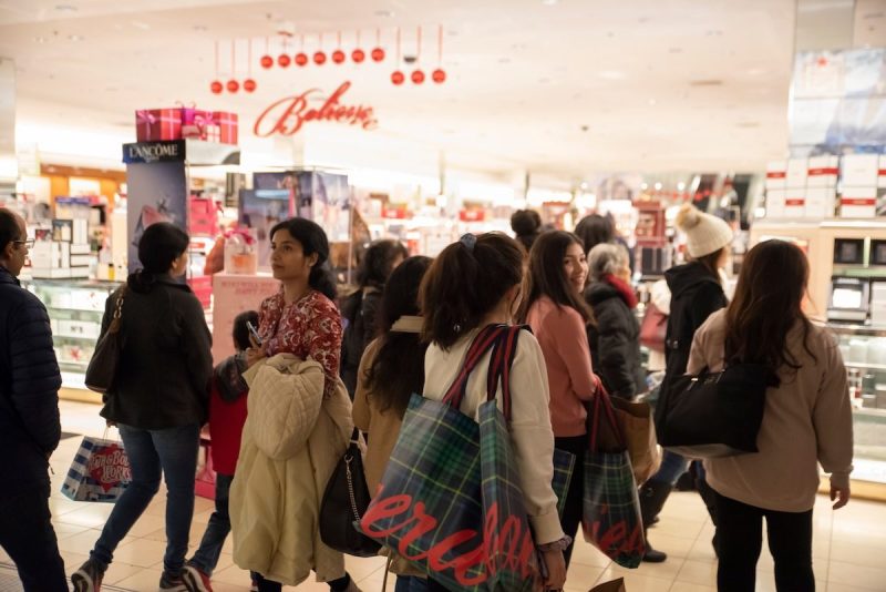 Black Friday shopping